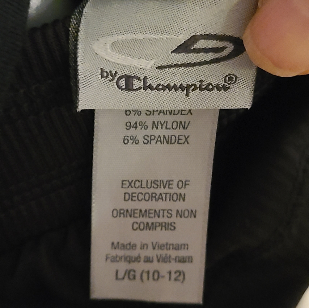Champion Junior L-(10-12)Black Joggers - Picture 4 of 4
